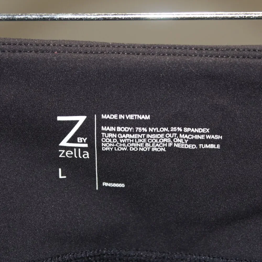 Zella Perform High Waist 7/8 Leggings Black Size Large